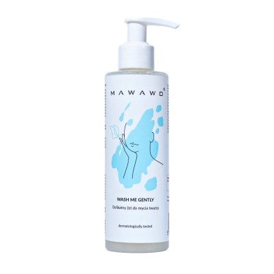 Delikatny żel do mycia twarzy Wash me gently