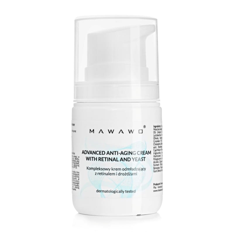 Kompleksowy krem odmładzający z retinalem i drożdżami