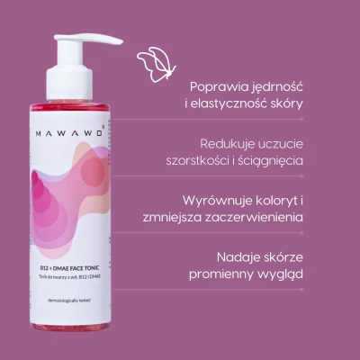 Tonik z witaminą B12 i DMAE_Mawawo_działanie