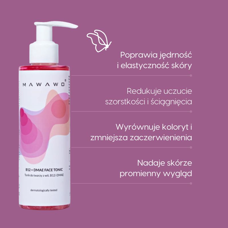 Tonik z witaminą B12 i DMAE_Mawawo_działanie