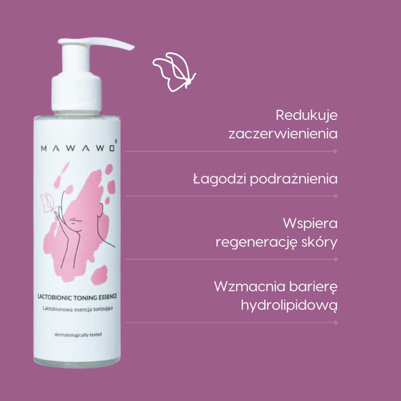 Laktobionowa esencja tonizująca_Mawawo_działanie
